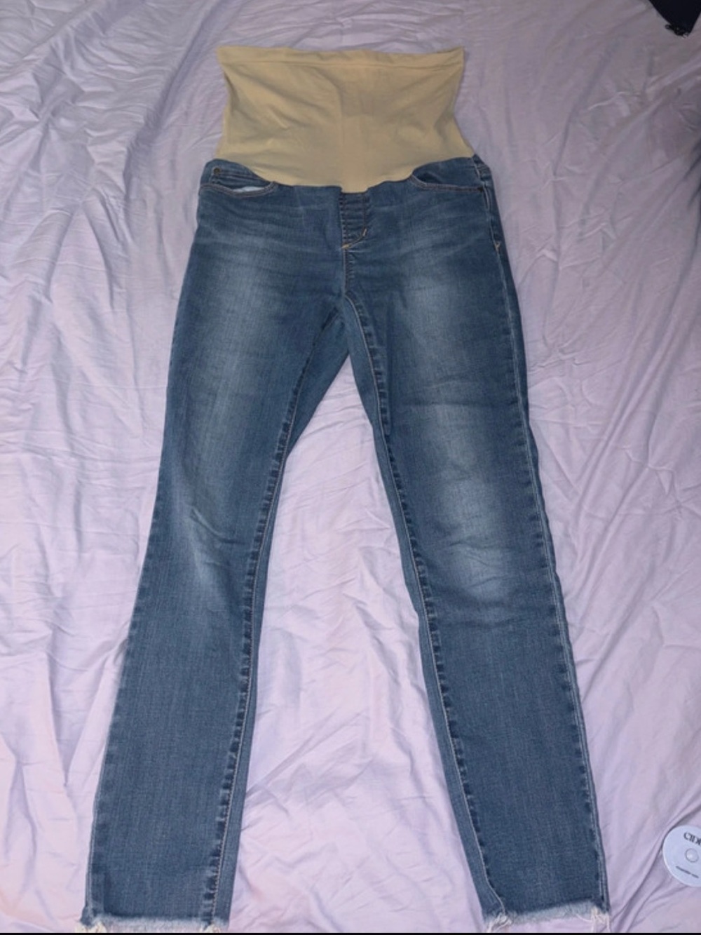Articles of Society Maternity Skinny Jeans- Medium Wash Size 28/ 6